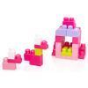 Конструктор Mega Bloks рожевий у мішку 80 деталей (DCH62) зображення 6