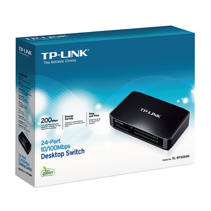 Коммутатор сетевой TL-SF1024M TP-Link изображение 3