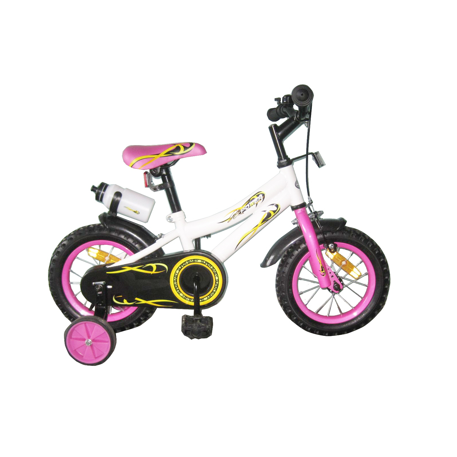 Детский велосипед BabyHit Swallow White with Pink (10171)