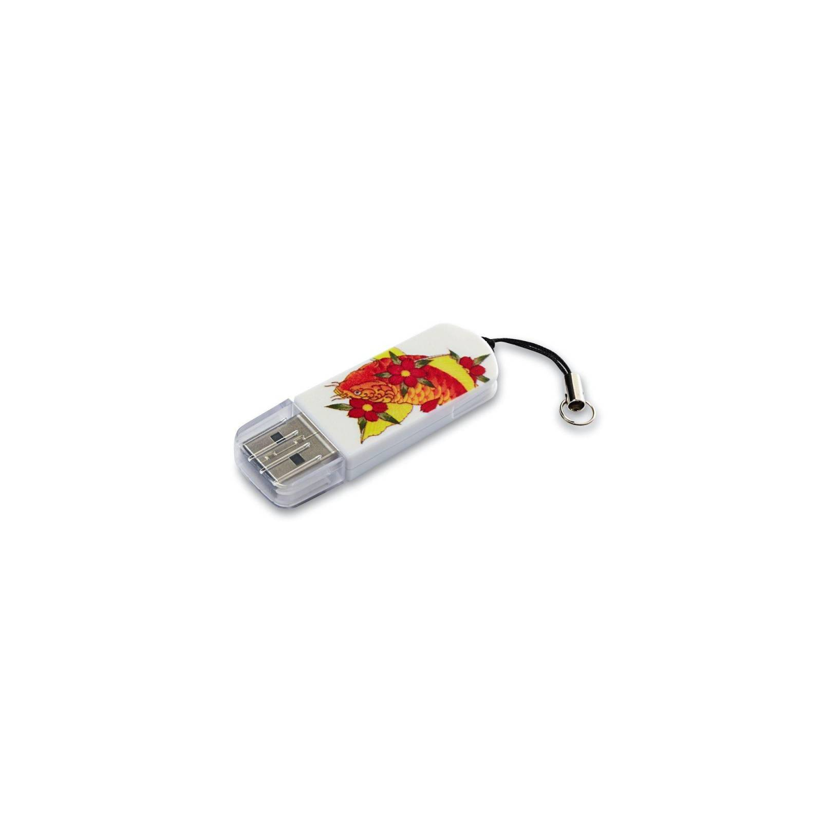 USB флеш накопитель Verbatim 32GB STORE'N'GO MINI TATTOO KOI USB 2.0 (49897)