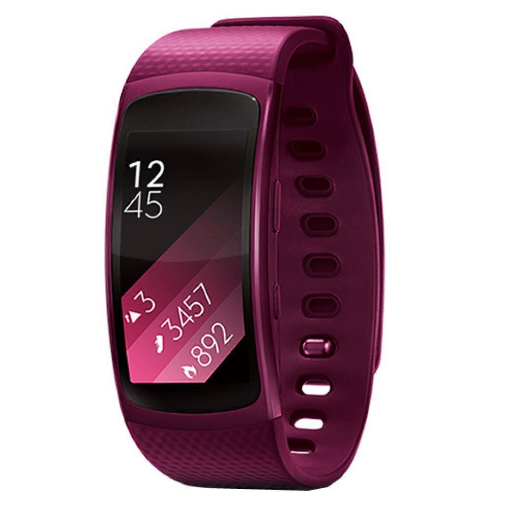Фитнес браслет Samsung Gear Fit 2 Pink (SM-R3600ZIASEK)