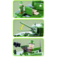 Конструктор Cobi Танк М-4 Sherman США 400 деталей (COBI-2464) изображение 3