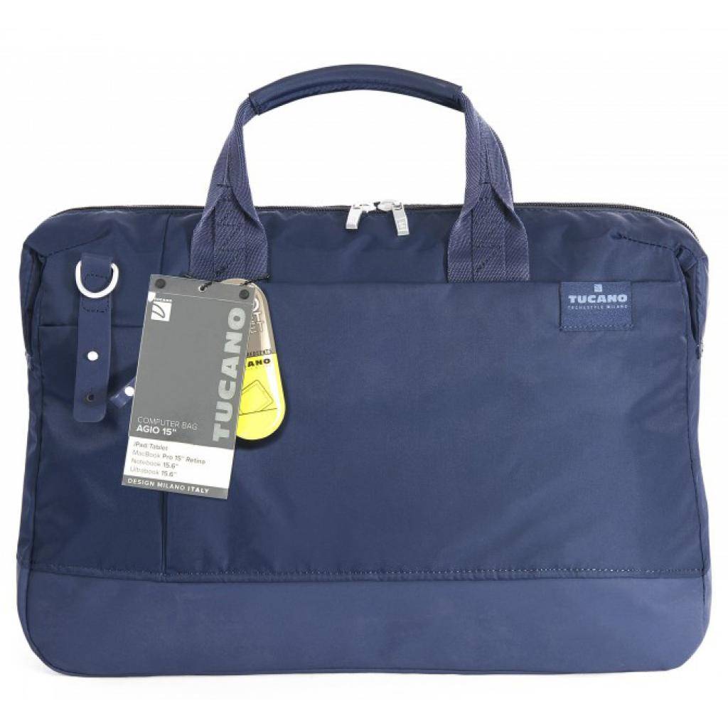 Сумка для ноутбука Tucano сумки 15.6" AGIO (blue) (BAGIO15-B) изображение 7