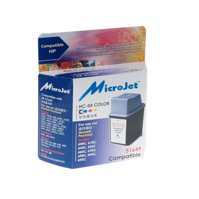 Картридж Microjet для HP №49 Color (HC-04)