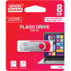 USB флеш накопитель Goodram 8GB UTS3 Twister Red USB 3.0 (UTS3-0080R0R11) изображение 3