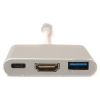 Перехідник USB C-Type - HDMI/USB PowerPlant (KD00AS1306) зображення 2