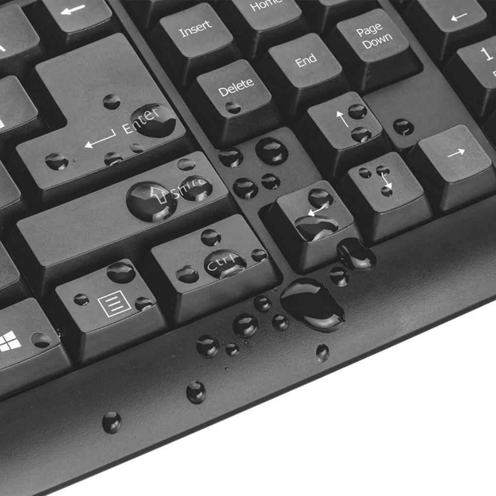 Клавиатура Trust_акс Ziva Keyboard RU (21655) изображение 5