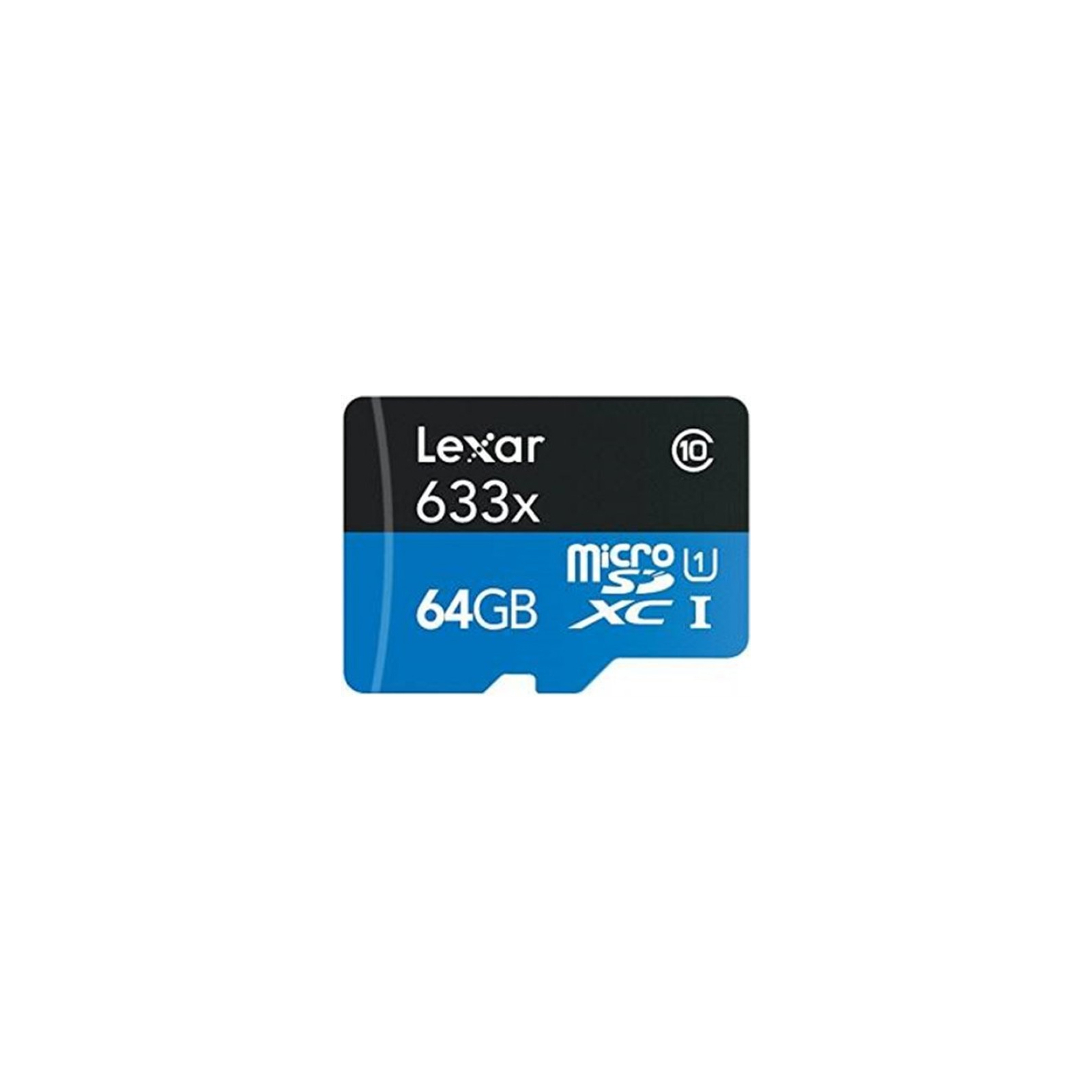 Карта пам'яті Lexar 64GB microSDXC class 10 UHS-I (LSDMI64GBBEU633A) зображення 2