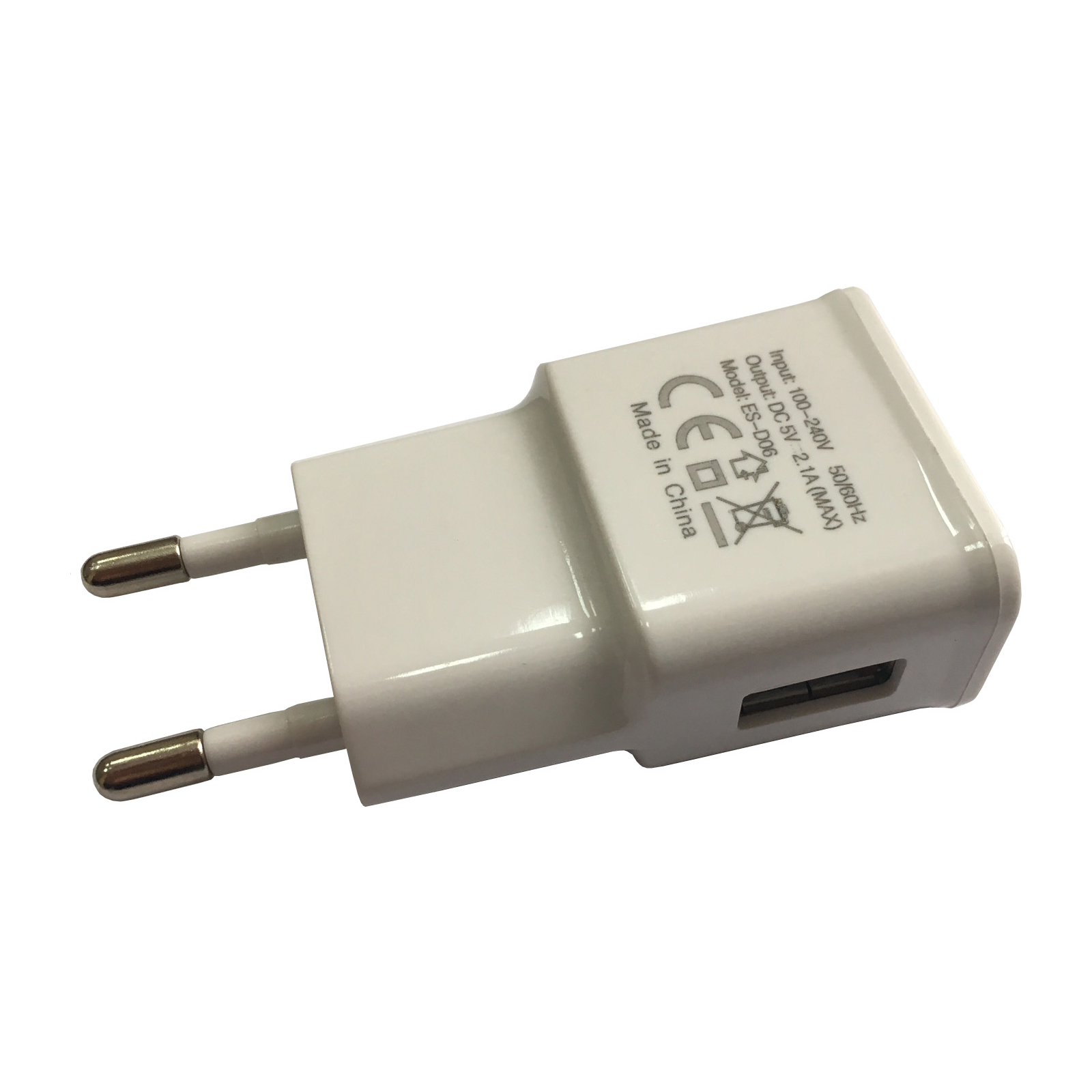 Зарядний пристрій Atcom ES-D06 (1*USB, 2.1A) (14903)