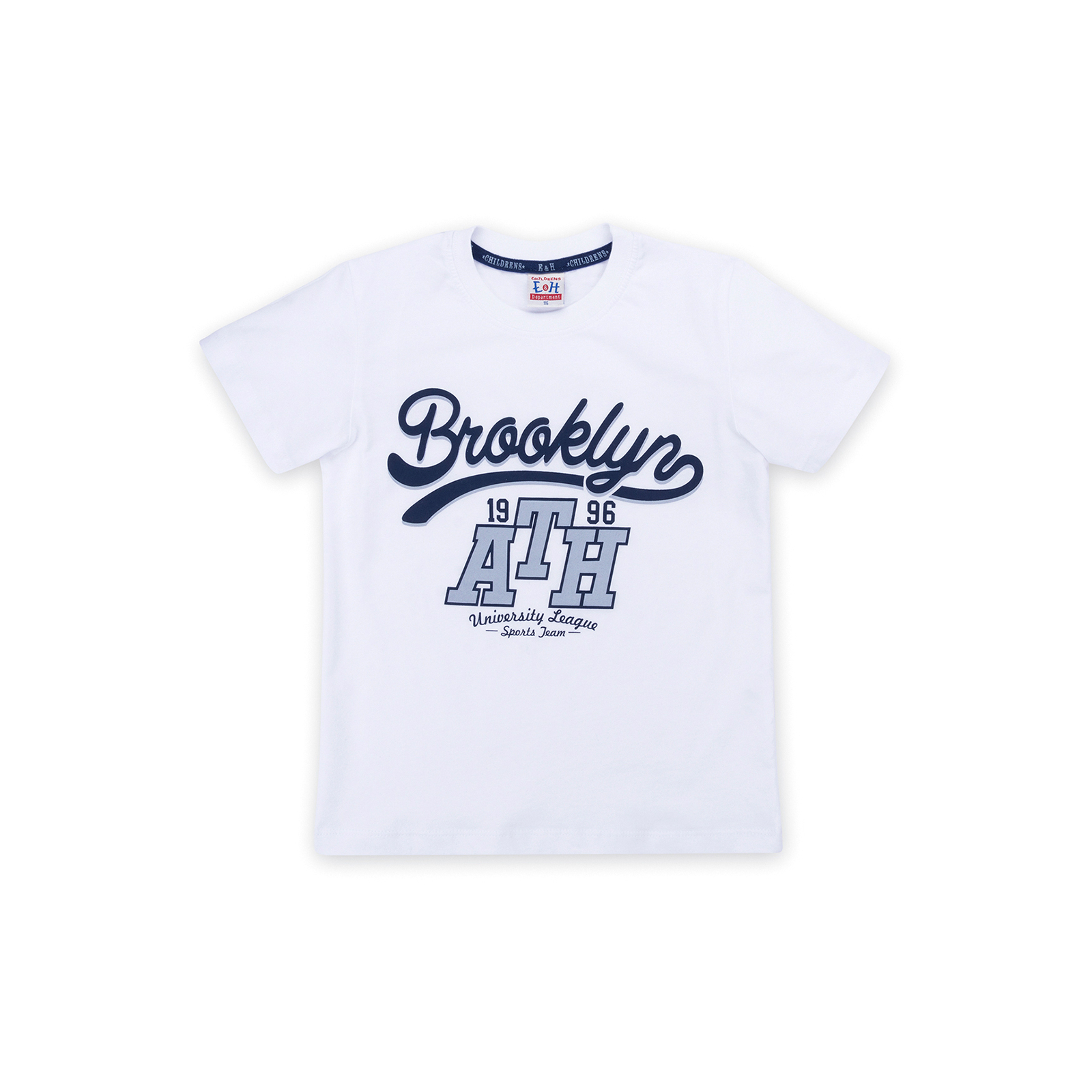 Набор детской одежды Breeze футболка "Brooklyn ATH" с шортами (8932-116B-white) изображение 2