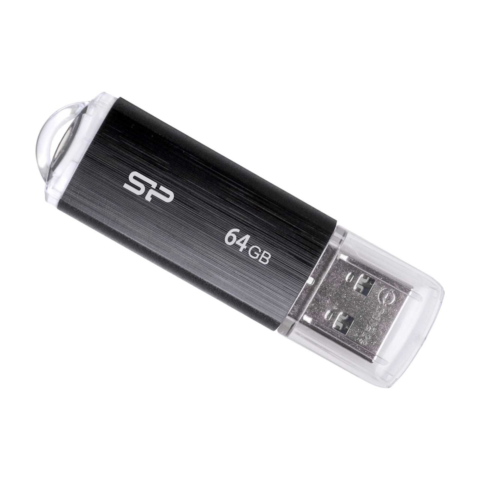 USB флеш накопитель Silicon Power 32GB Ultima U02 Black USB 2.0 (SP032GBUF2U02V1K) изображение 2
