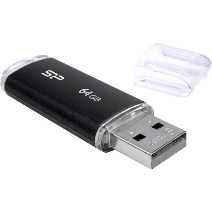 USB флеш накопичувач Silicon Power 16GB Ultima U02 Black USB 2.0 (SP016GBUF2U02V1K) зображення 5