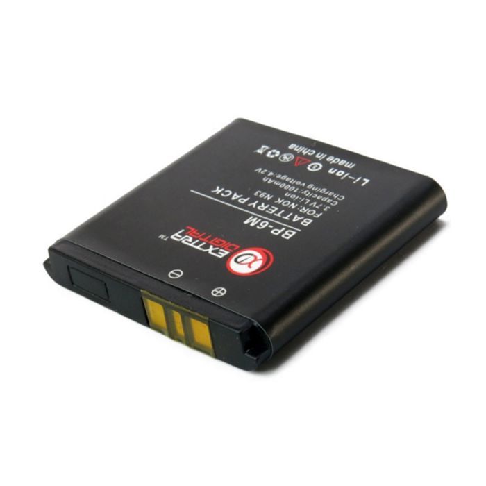 Аккумуляторная батарея Extradigital Nokia BP-6M (1000 mAh) (DV00DV1187) изображение 4