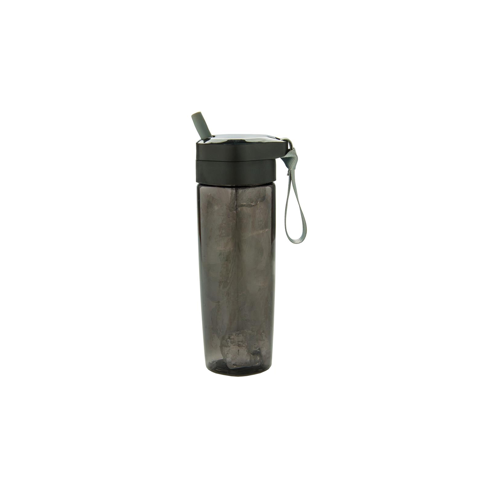 Пляшка для води XD Modo с трубочкой черная (P436.041) зображення 6