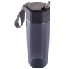 Бутылка для воды XD Modo с трубочкой черная (P436.041)