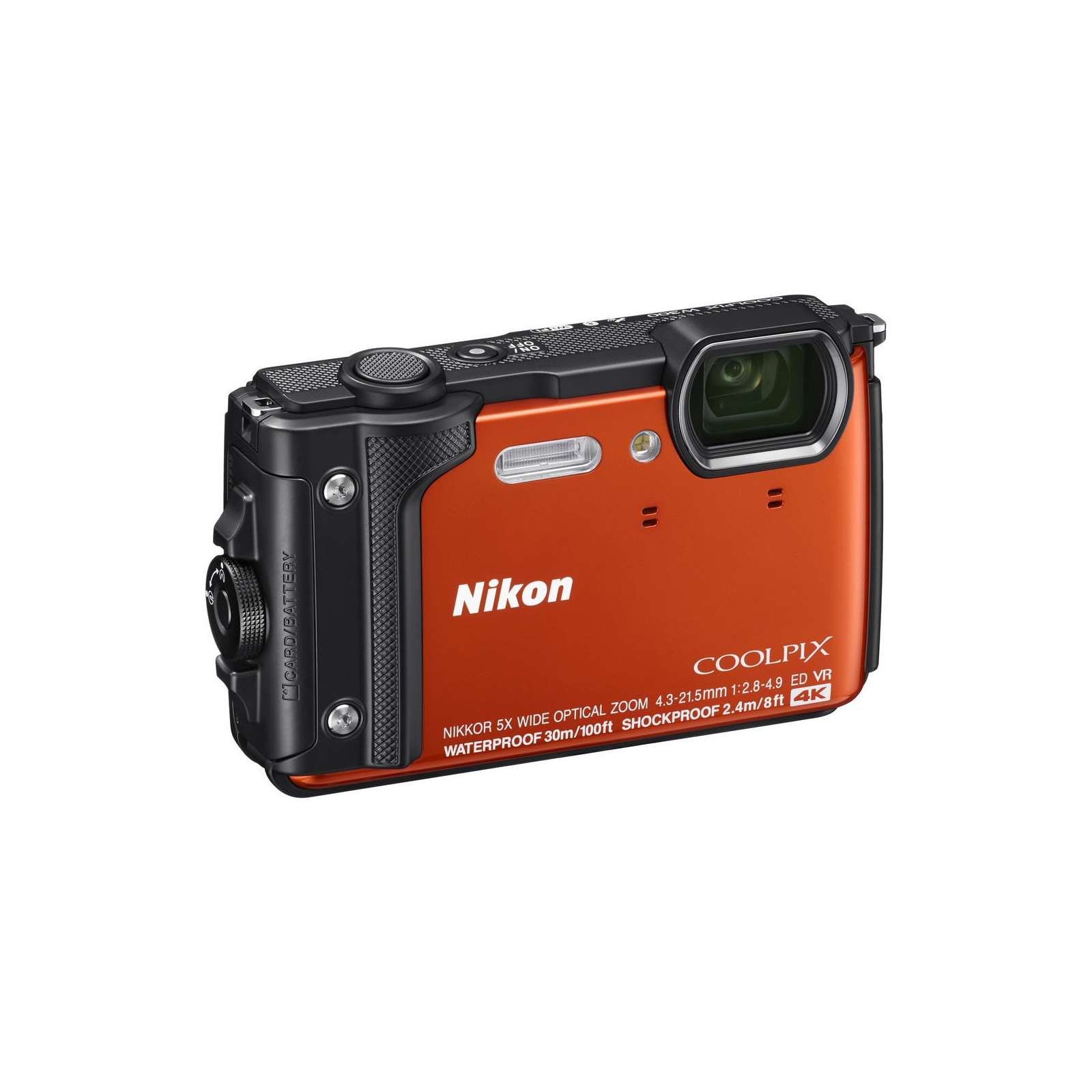 Цифровий фотоапарат Nikon Coolpix W300 Orange (VQA071E1) зображення 3