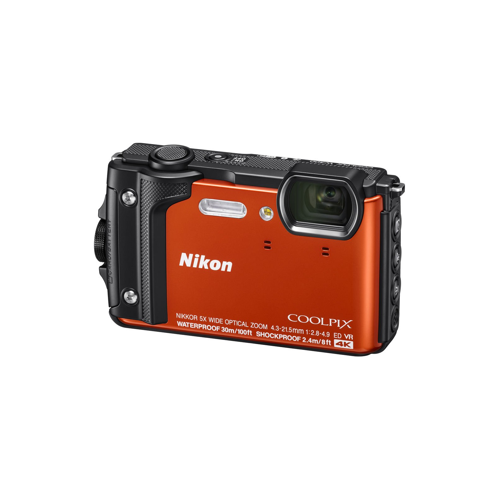 Цифровий фотоапарат Nikon Coolpix W300 Orange (VQA071E1)