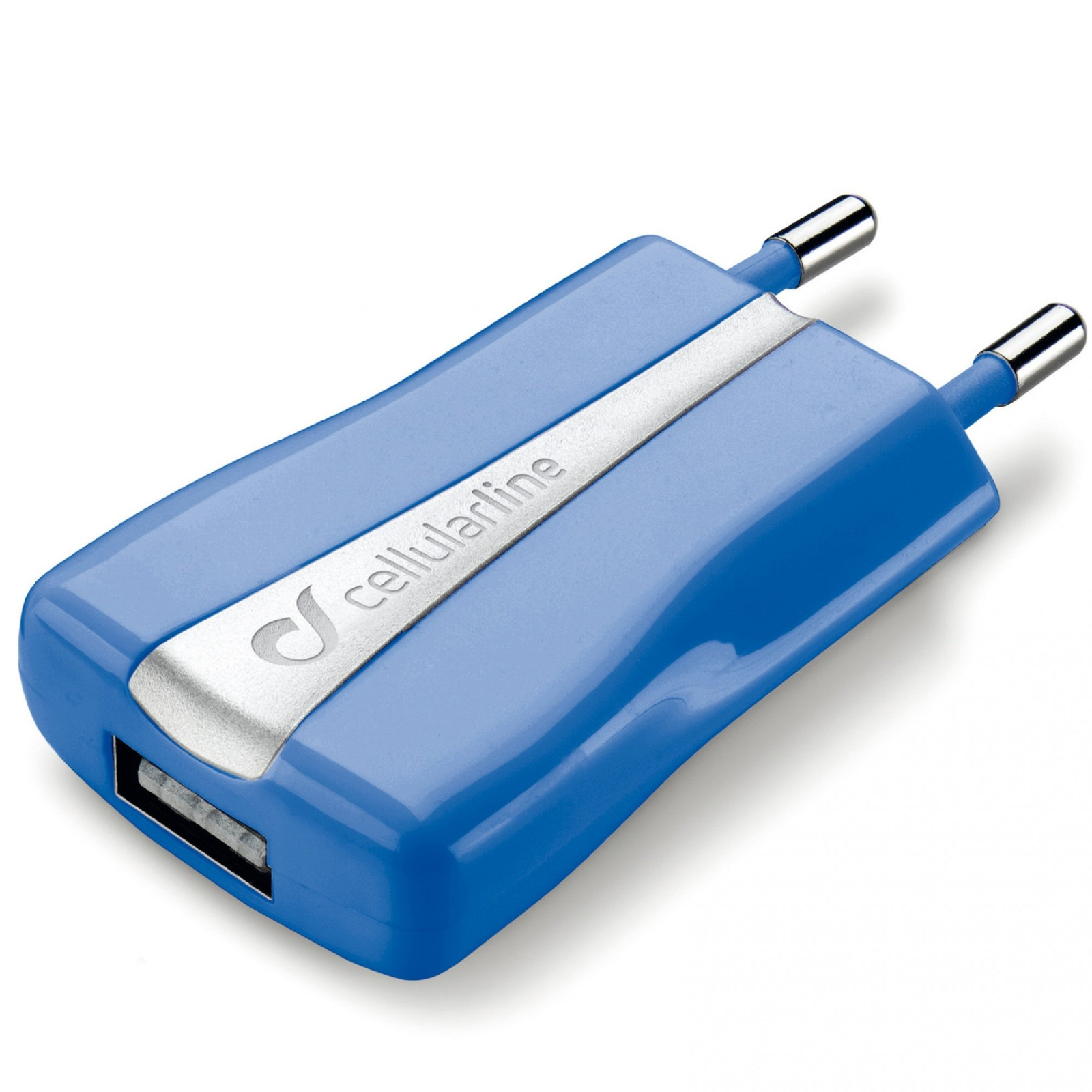 Зарядний пристрій 1*USB 1A Cellularline (ACHUSBCOMPACTCB)