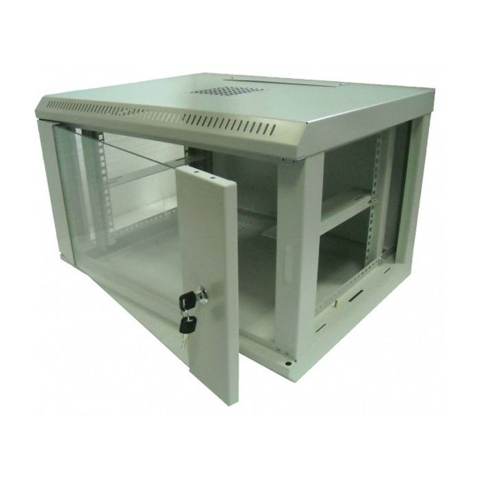 Шкаф настенный Hypernet 12U 19" 600x600 (WMNC66-12U-FLAT) изображение 2