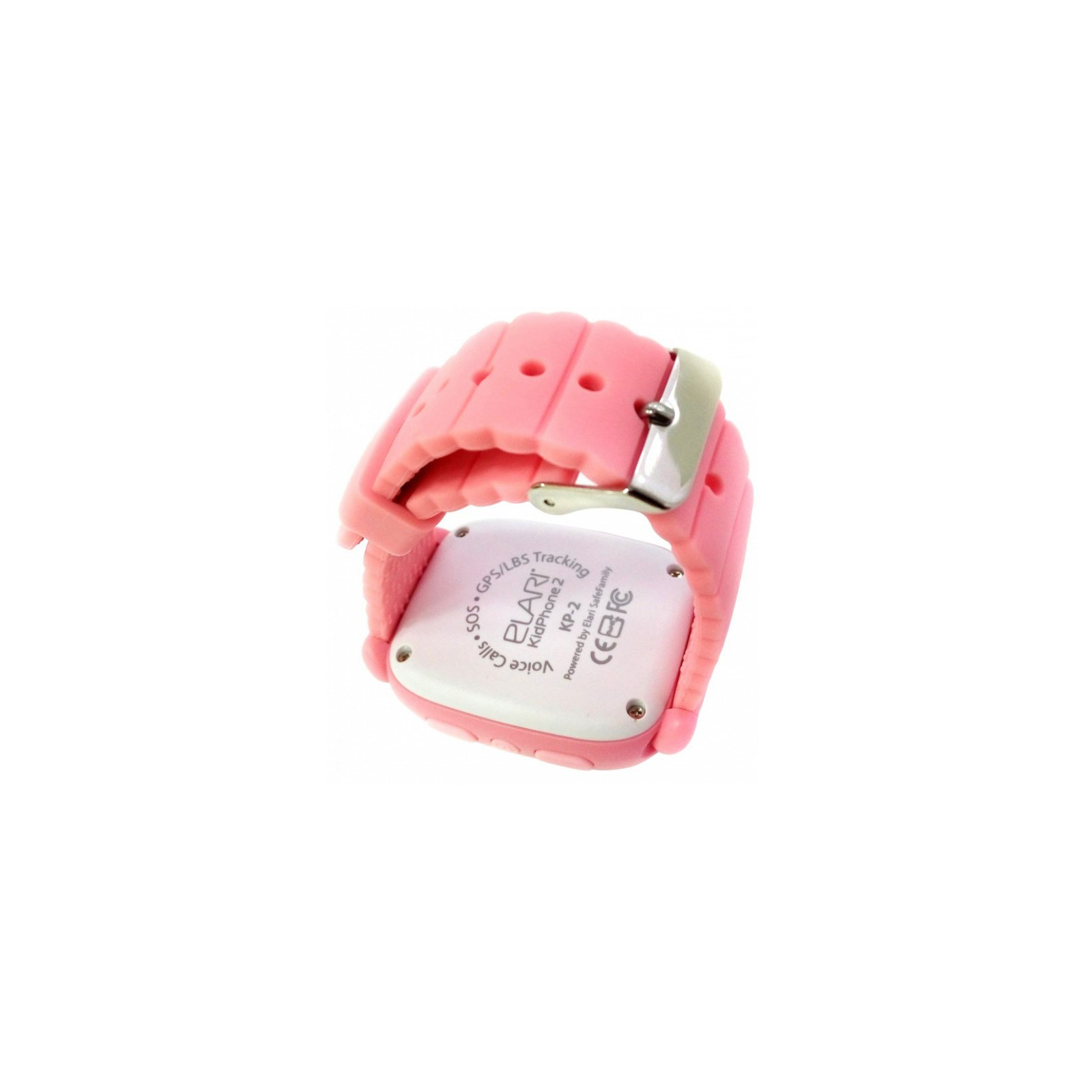 Смарт-годинник Elari KidPhone 2 Pink з GPS-трекером (KP-2P) зображення 4