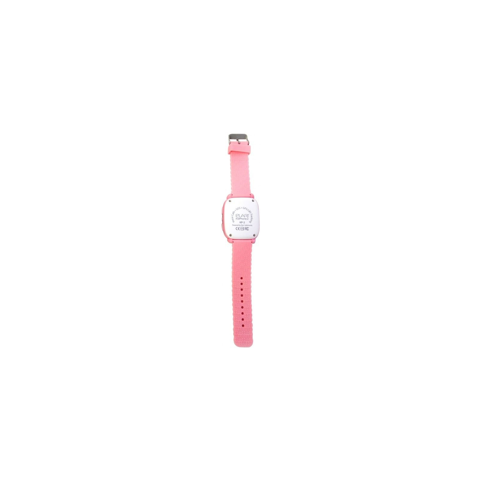 Смарт-годинник Elari KidPhone 2 Pink з GPS-трекером (KP-2P) зображення 5