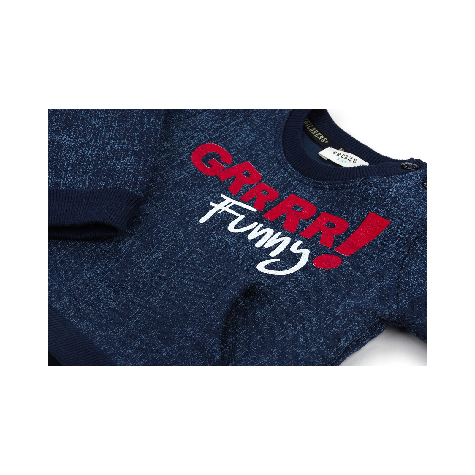 Набор детской одежды Breeze "Grrrr! funny" (10516-74B-blue) изображение 9