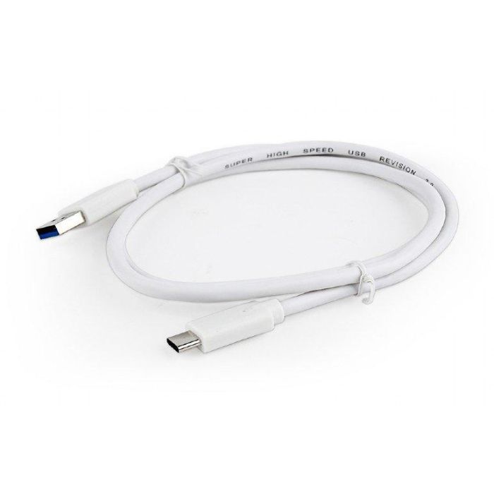 Дата кабель USB 3.0 AM to Type-C 1.0m Cablexpert (CCP-USB3-AMCM-1M-W) изображение 2
