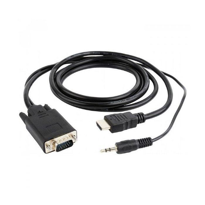 Перехідник HDMI to VGA 5.0m Cablexpert (A-HDMI-VGA-03-5M)