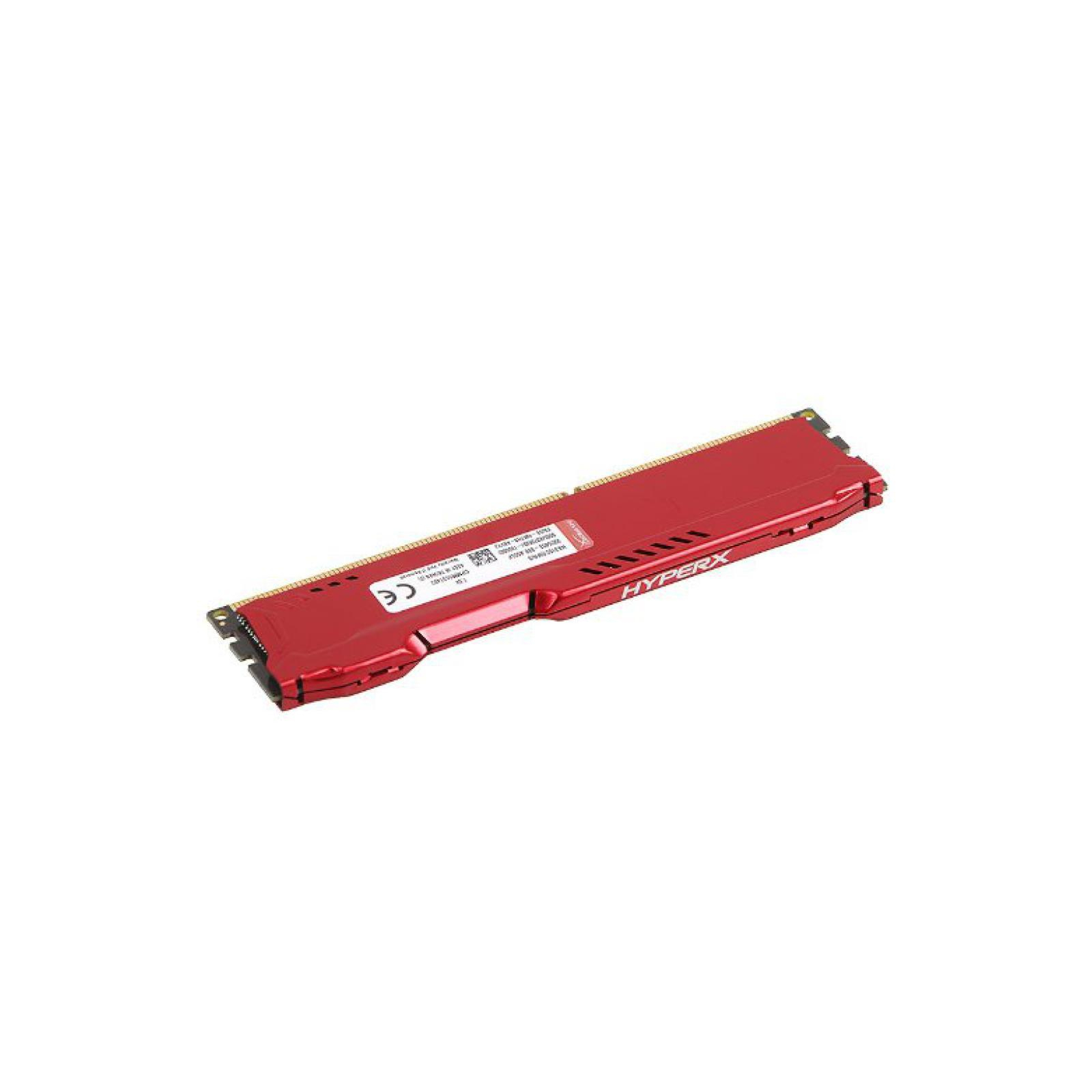 Модуль памяти для компьютера DDR4 16GB 3200 MHz HyperX FURY Red Kingston Fury (ex.HyperX) (HX432C18FR/16) изображение 3