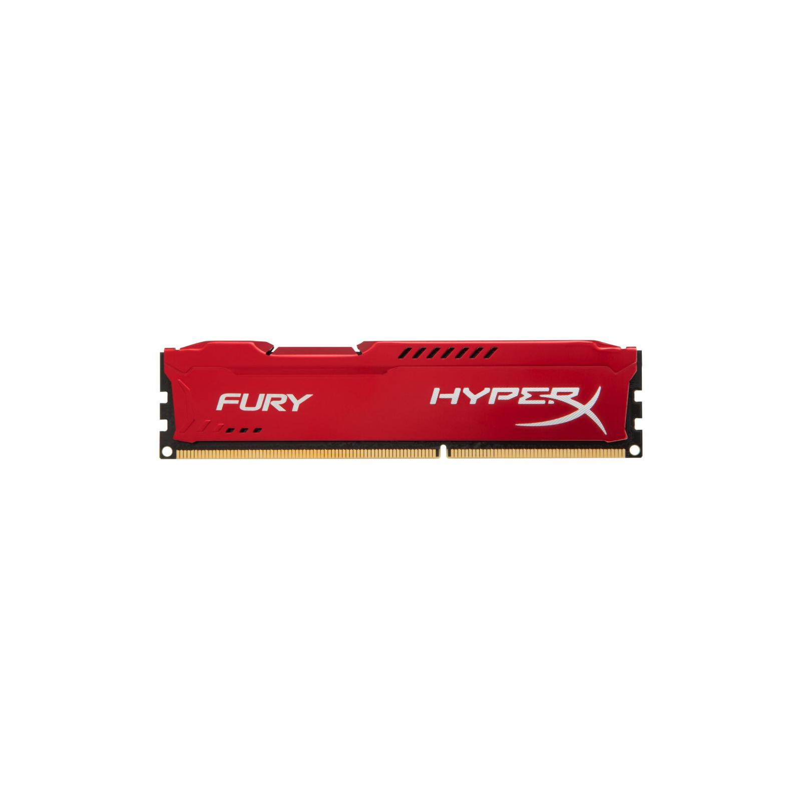 Модуль пам'яті для комп'ютера DDR4 16GB 3200 MHz HyperX FURY Red Kingston Fury (ex.HyperX) (HX432C18FR/16)