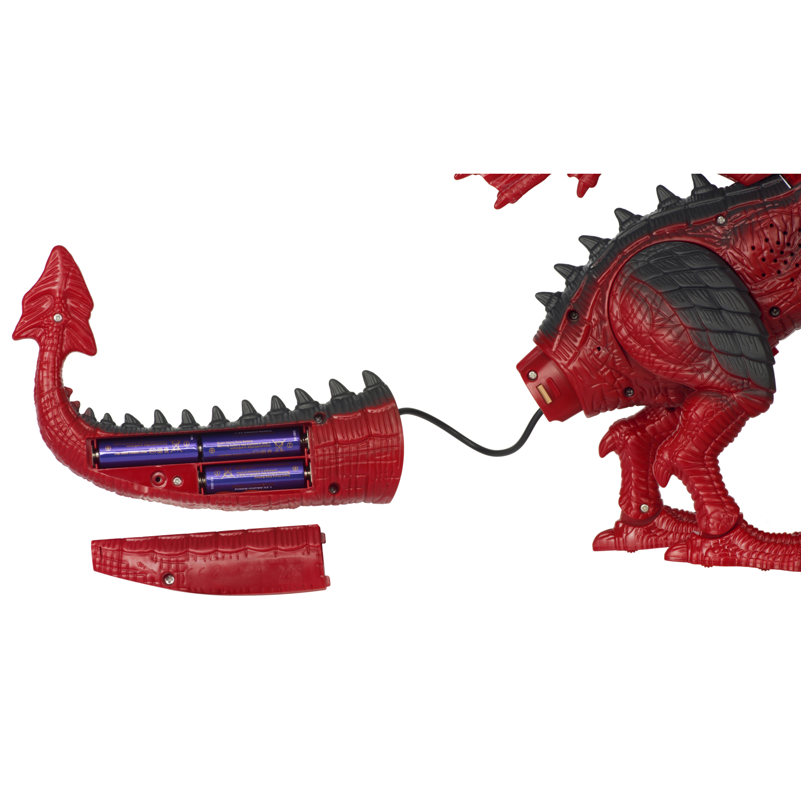 Інтерактивна іграшка Same Toy Динозавр Dinosaur Planet Дракон красный со светом и звуком (RS6169AUt) зображення 3