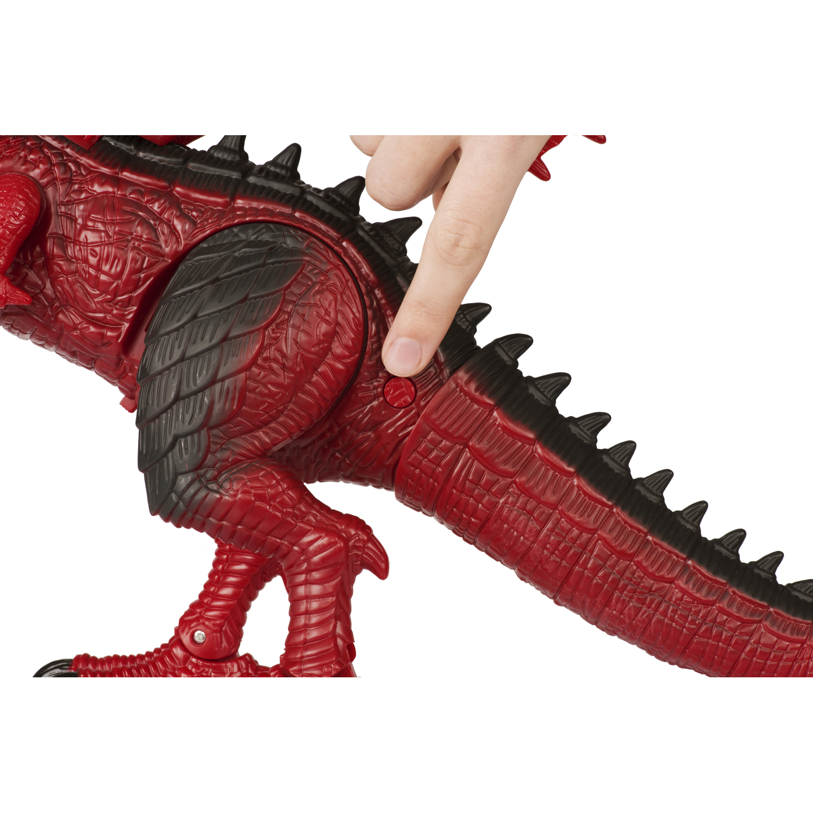 Интерактивная игрушка Same Toy Динозавр Dinosaur Planet Дракон красный со светом и звуком (RS6169AUt) изображение 9
