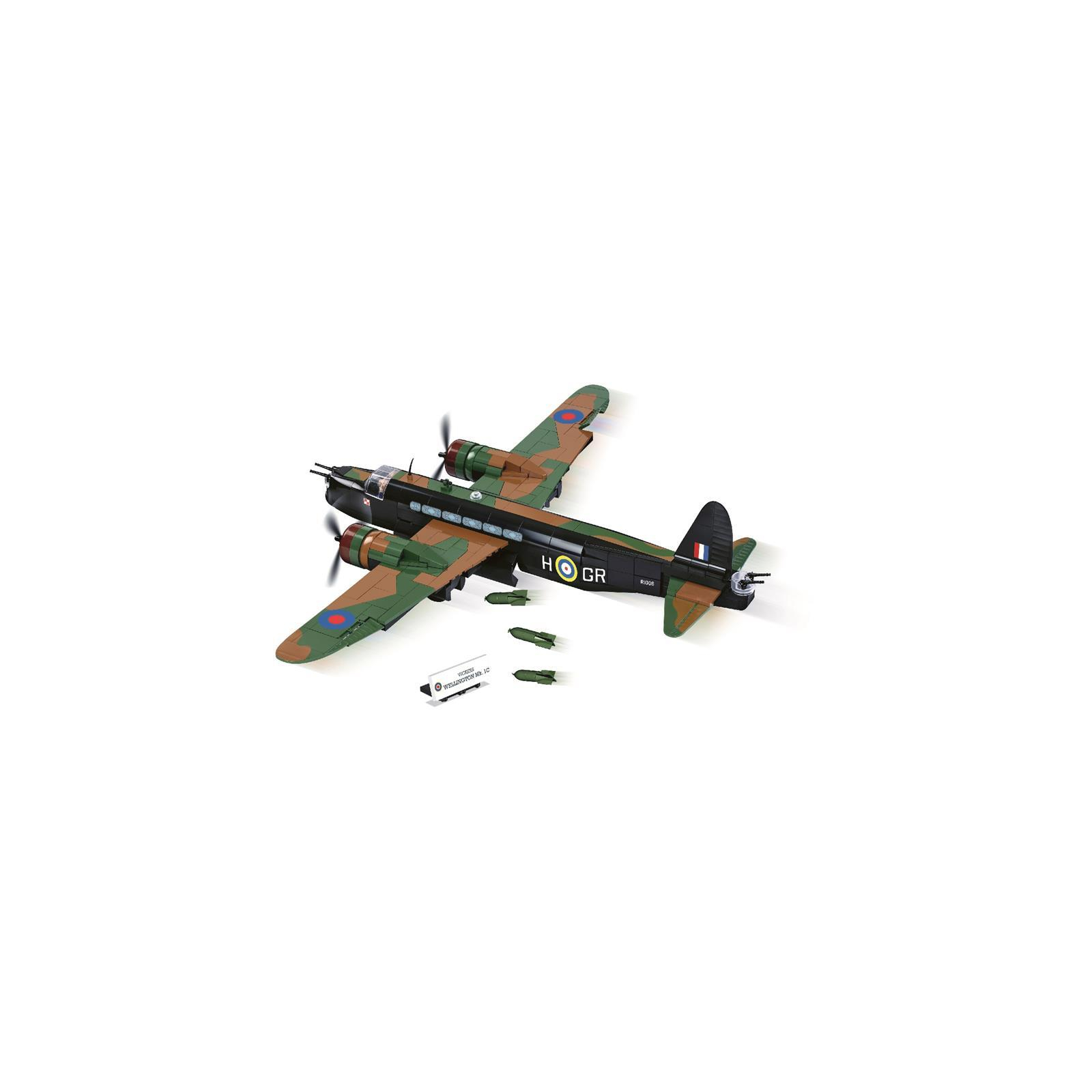 Конструктор Cobi Вторая Мировая Война Самолет Виккерс Веллингтон, 560 деталей (COBI-5531) изображение 4
