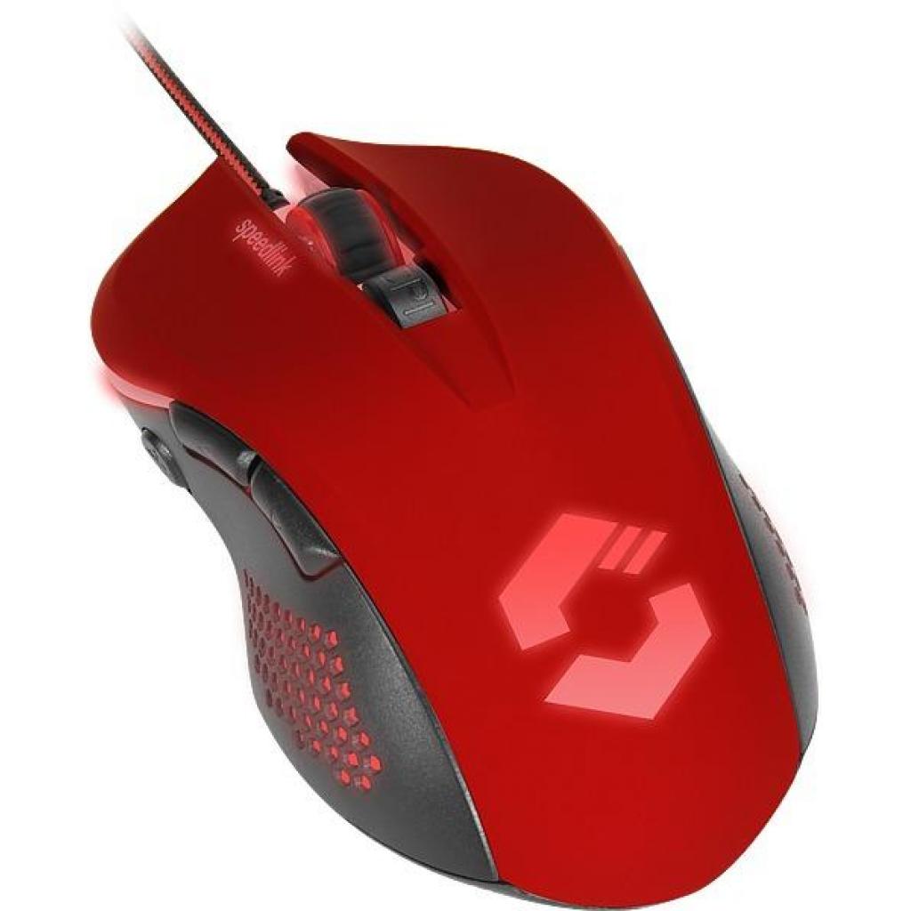 Мишка Speedlink Torn Black-red (SL-680008-BKRD) зображення 3
