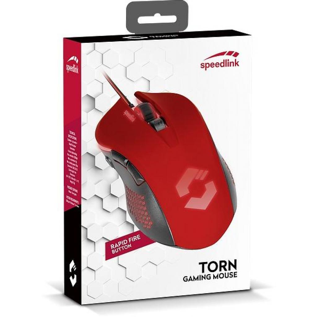 Мышка Speedlink Torn Black-red (SL-680008-BKRD) изображение 5