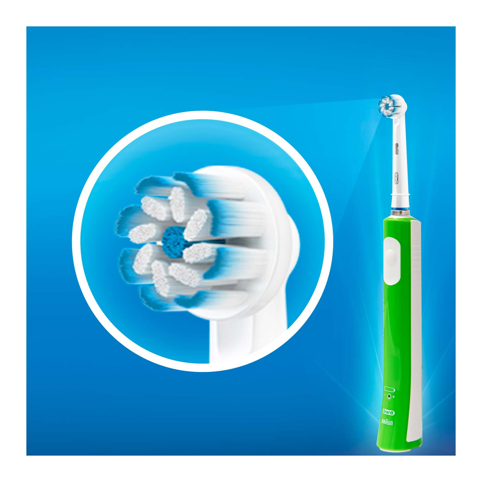 Електрична зубна щітка Oral-B Sensi Ultrathin Junior (D16.513.1) зображення 5