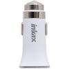 Зарядное устройство Inkax CD-30 Car charger + Micro cable 1USB 3A White (F_72212)