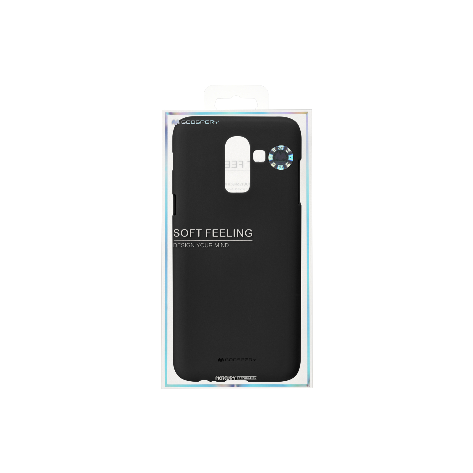 Чохол до мобільного телефона Goospery Samsung Galaxy J8 (J810) SF Jelly Black (8809621280127) зображення 3