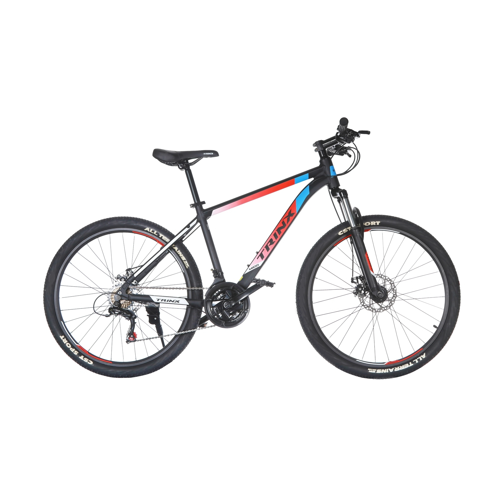 Велосипед Trinx M100 26"х17" Matt Black-Red-White (10030076)