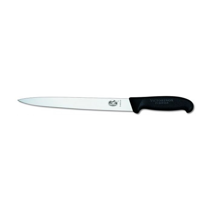 Кухонний ніж Victorinox Fibrox для нарезки 25 см, черный (5.4403.25)