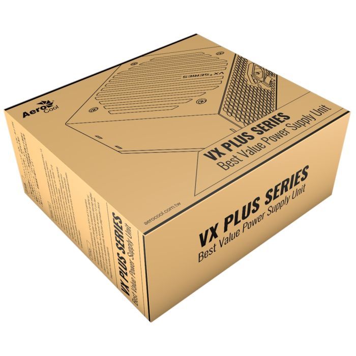 Блок питания AeroCool 500W VX PLUS 500 (4713105962758) изображение 6
