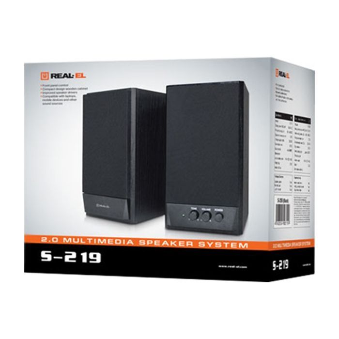 Акустическая система REAL-EL S-219 Black изображение 7