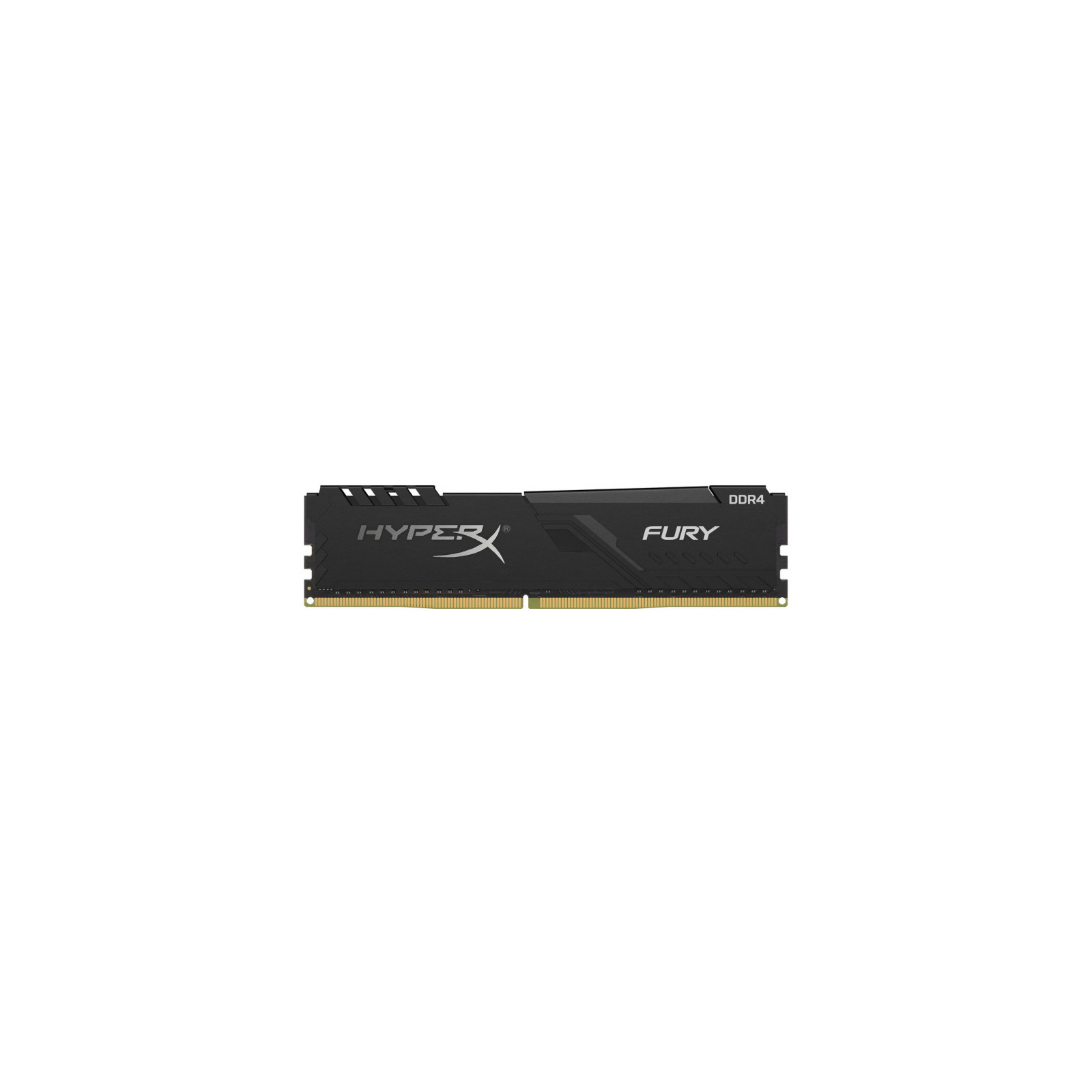 Модуль памяти для компьютера DDR4 16GB 2666 MHz HyperX Fury Black Kingston Fury (ex.HyperX) (HX426C16FB3/16)