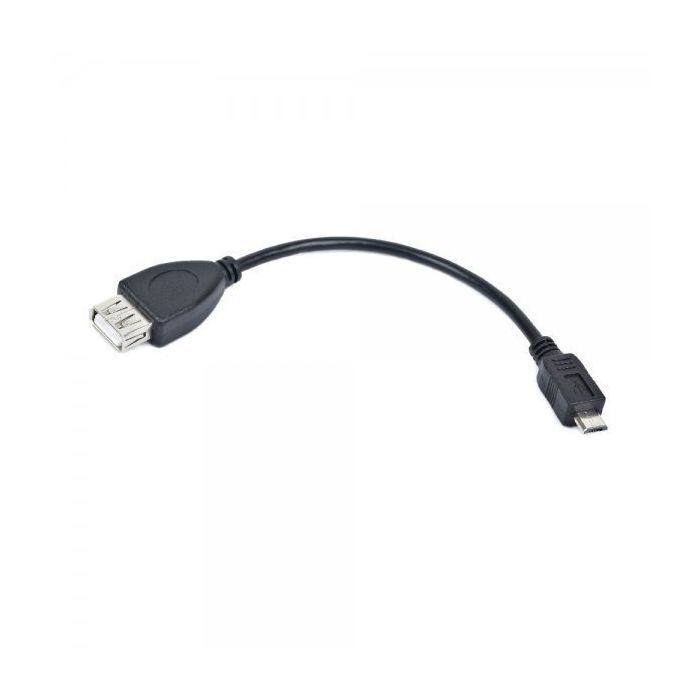 Дата кабель OTG USB 2.0 AF to Micro 5P 0.15m Maxxter (U-AFM-OTG)