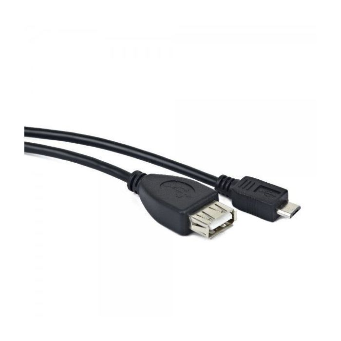 Дата кабель OTG USB 2.0 AF to Micro 5P 0.15m Maxxter (U-AFM-OTG) изображение 2