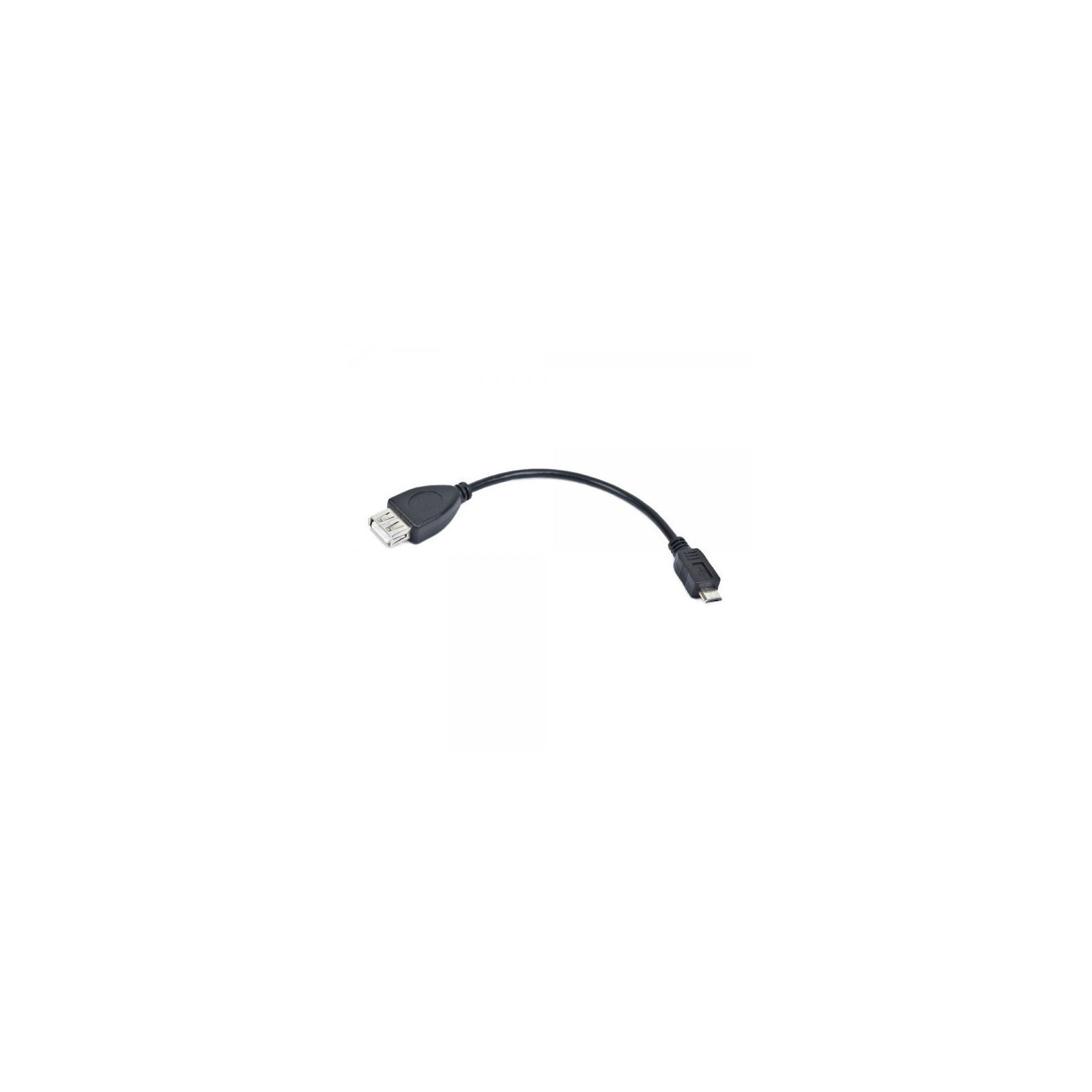 Дата кабель OTG USB 2.0 AF to Micro 5P 0.15m Maxxter (U-AFM-OTG)