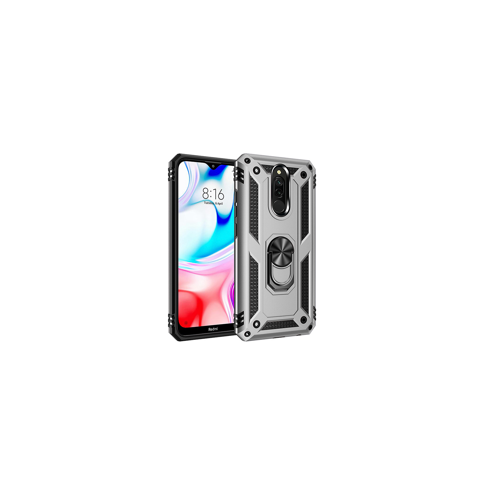 Чехол для мобильного телефона BeCover Military для Xiaomi Redmi 8 Silver (704590)