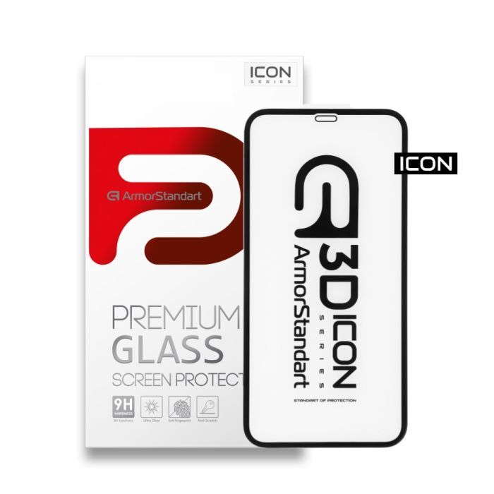Стекло защитное Armorstandart Icon 3D для Apple iPhone 11 Pro Black (ARM55720-GI3D-BK)