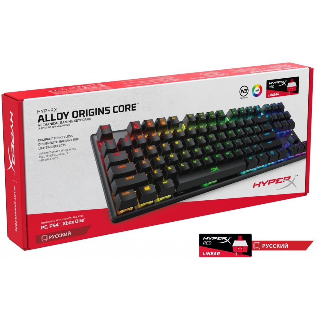Клавіатура HyperX Alloy Origins Core (HX-KB7RDX-RU) зображення 7