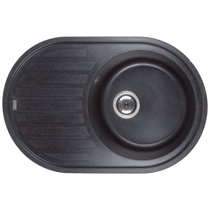 Мойка кухонная Ventolux EMILIA (SPACE BLACK)